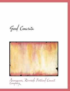 Good Concrete by Anonymous