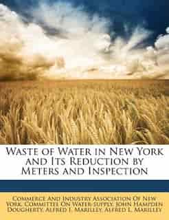 Waste Of Water In New York And Its Reduction By Meters And Inspection by Commerce And Industry Association Of New