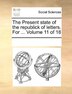 The Present State Of The Republick Of Letters. For Paperback | Indigo Chapters