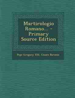 Martirologio Romano... de Pope Gregory XIII