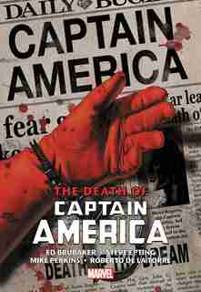 Captain America: The Death Of Captain America Omnibus Hc Epting Death Of The Dream Cover (new Printing) by Ed Brubaker