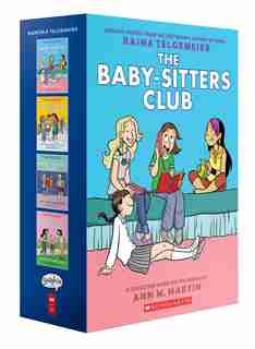 The Baby-Sitters Club Graphix #1-4: Full-Colour Edition (Box Set) by Raina Telgemeier