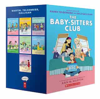 The Baby-Sitters Club Graphix #1-7 Box Set: Full-Color Edition by Ann M Martin