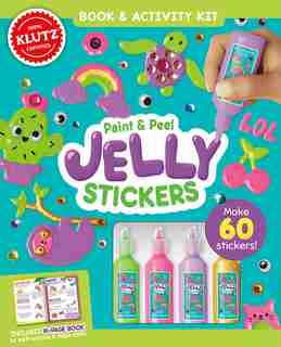 Paint & Peel Jelly Stickers by Editors of Klutz