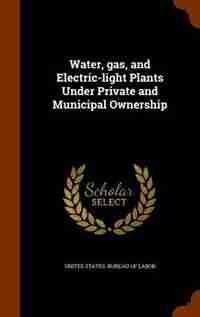 Water, gas, and Electric-light Plants Under Private and Municipal Ownership by United States. Bureau Of Labor