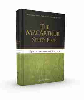 Niv, The Macarthur Study Bible, Hardcover: Holy Bible, New International Version by Thomas Nelson