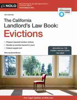 California Landlord's Law Book, The: Evictions: Evictions by David Brown