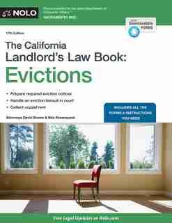 The California Landlord's Law Book: Evictions by David Brown