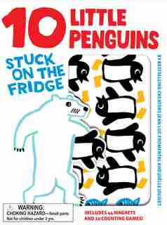 10 Little Penguins Stuck on the Fridge by Jean-luc Fromental