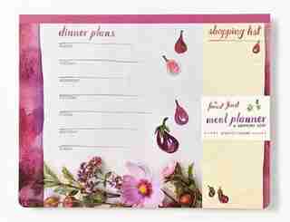 The Forest Feast Meal Planner And Shopping List: Magnetic Notepad, 50 Sheets, 5 Designs by Erin Gleeson