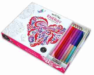 Vive Le Color! Energy (adult Coloring Book And Pencils): Color Therapy Kit by Abrams Noterie