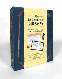 My Memory Library (kit): Record Your Life On Date-stamped Cards by Noterie