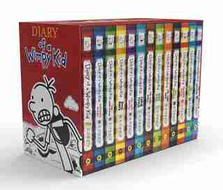 Diary Of A Wimpy Kid Box Of Books (1-13) de Jeff Kinney
