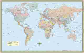 World Map-paper by Inc. BarCharts, Inc.