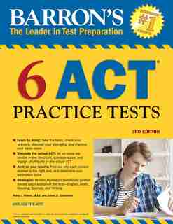6 Act Practice Tests by Patsy J. Prince