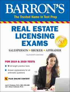 Real Estate Licensing Exams With Online Digital Flashcards: With Bonus Online Digital Flash Cards by Jack P. Friedman