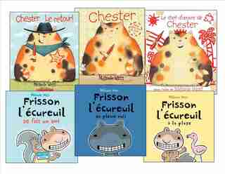 Mélanie Watt's French Library (Pre-K to Grade 3) de Melanie Watt