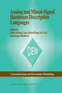 Analog and Mixed-Signal Hardware Description Language by A. Vachoux