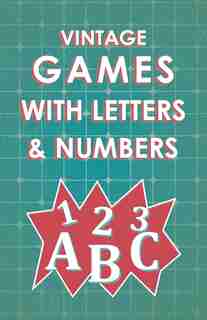 Vintage Games With Letters And Numbers by Various