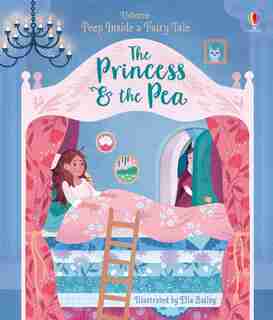 Peep Inside A Fairy Tale: Princess & The Pea Board Book by Anna Milbourne