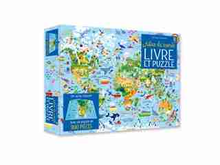 ATLAS DU MONDE LIVRE ET PUZZLE de JANE CURLL