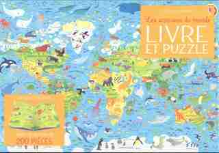 LES ANIMAUX DU MONDE LIVRE & PUZZLE de Kirsteen Robson
