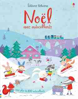 NOEL AVEC AUTOCOLLANTS: AUTOCOLLANTS USBORNE de Fiona Watt