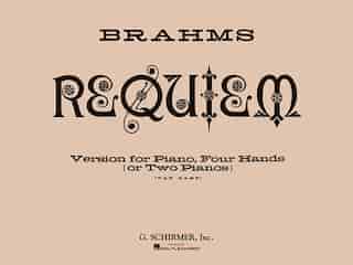Requiem, Op. 45: Piano Duet by Van Camp