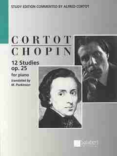 12 Etudes, Op. 25: Piano Solo by Alfred Cortot
