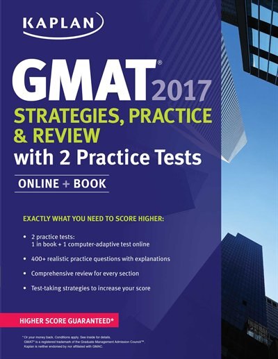 Gmat 2017 Strategies Practice Review With 2 Practice Tests