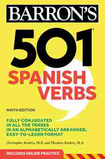 501 Spanish Verbs de Christopher Kendris