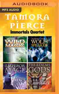 Tamora Pierce - Immortals Quartet: Wild Magic, Wolf-Speaker, Emperor Mage, The Realms of the Gods by Tamora Pierce