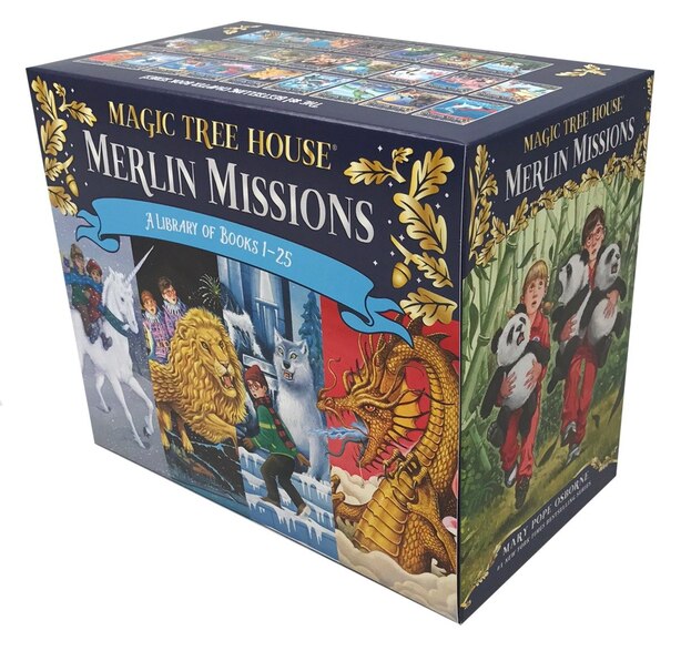 Magic Tree House Merlin Missions Books 1 25 Boxed Set Book By Magic Tree House Merlin Missions Books 1 25 Boxed Set Book By