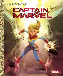 Captain Marvel Little Golden Book (marvel) by John Sazaklis