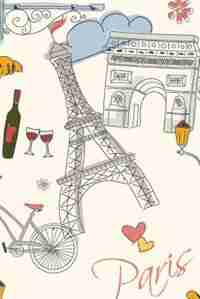Paris Notebook & Journal. Productivity Work Planner & Idea Notepad: Brainstorm Thoughts, Self Discovery, To Do List by Beautiful City