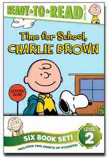 Peanuts Ready-to-Read Value Pack: Time for School, Charlie Brown; Make a Trade, Charlie Brown!; Lucy Knows Best; Linus Gets Glasses; by Charles M. Schulz