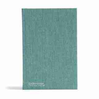 CSB (in)courage Devotional Bible, Green Cloth Over Board Indexed by CSB Bibles by Holman