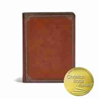 Csb Ancient Faith Study Bible, Tan Leathertouch by Holman Bible Staff