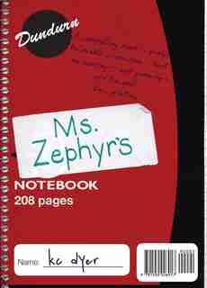 Ms. Zephyr's Notebook by kc dyer