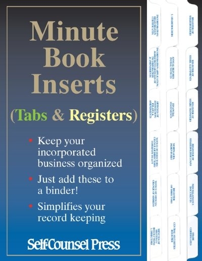 corporate minute book