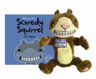 Scaredy Squirrel at Night Book & Puppet by Melanie Watt
