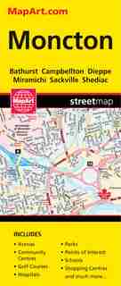 Moncton NB Map by cccmaps