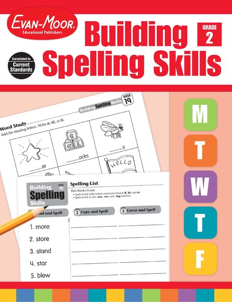 Building Spelling Skills Grade 2, Book by Evan-moor Educational Publishers (Paperback) | www.chapters.indigo.ca Building Spelling Skills Grade 2, Book by Evan-moor Educational Publishers (Paperback) | www.chapters.indigo.ca