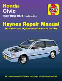 Honda Civic, 1984-1991 by John Haynes