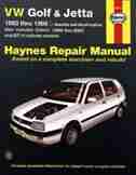 VW Golf & Jetta 1993 thru 1998 by John H Haynes
