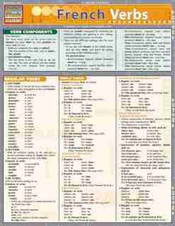 French Verbs by Inc. BarCharts, Inc.