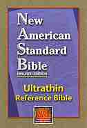 Ultrathin Reference Bible-NASB by Lockman Foundation
