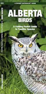 Alberta Birds: A Folding Pocket Guide To Familiar Species by James Kavanagh