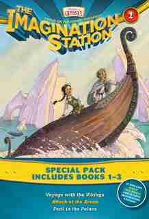 Imagination Station Books 3-pack: Voyage With The Vikings / Attack At The Arena / Peril In The Palace by Paul McCusker