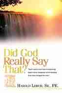 Did God Really Say That? by Harold Lerch